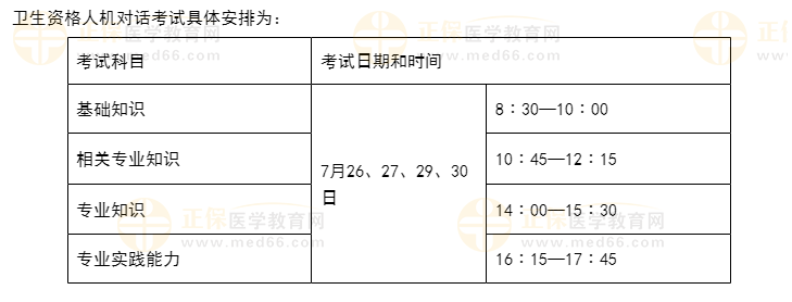 考试时间(考试时间安排)